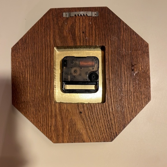 Vintage Rare Open face Made On Earth wall clock - Picture 5 of 5